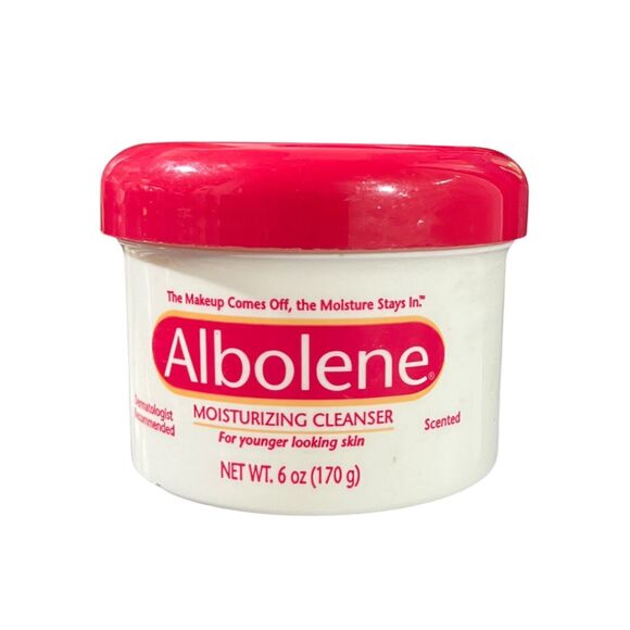 Albolene Moisturizing Cleanser Scented 6oz Red - Picture 1 of 6